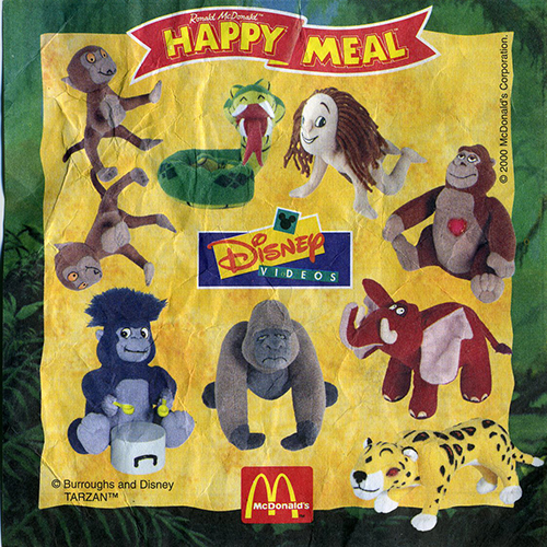 2000 Tarzan — Insert