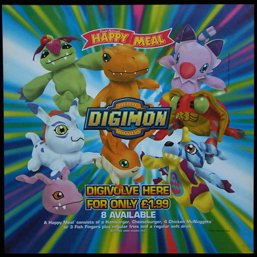 2001 Digimon Monsters