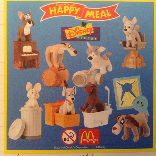 2001 Lady & the Tramp — Insert