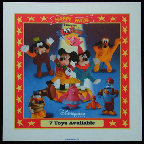 2001 Disneyland Paris Toon Circus