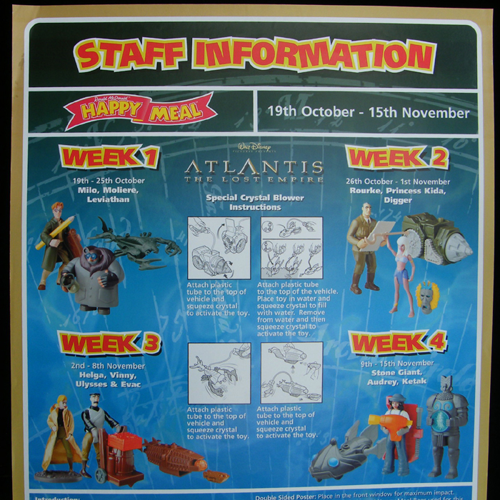 2001 Atlantis the Lost Empire 