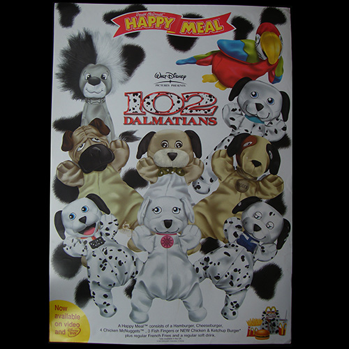 2001 102 Dalmatians — Poster