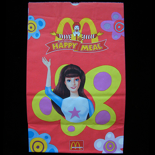 2001 Barbie — Reverse Side