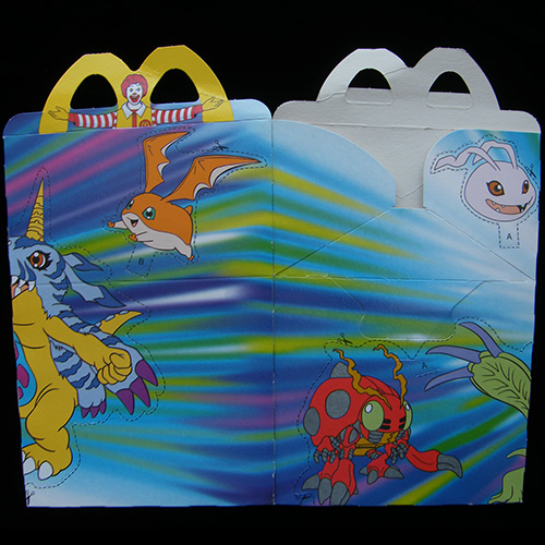 2001 Digimon Monsters — Reverse Side
