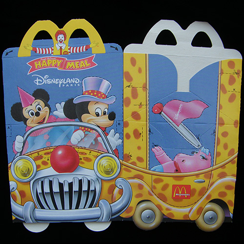 2001 Disneyland Paris Toon Circus — Reverse Image
