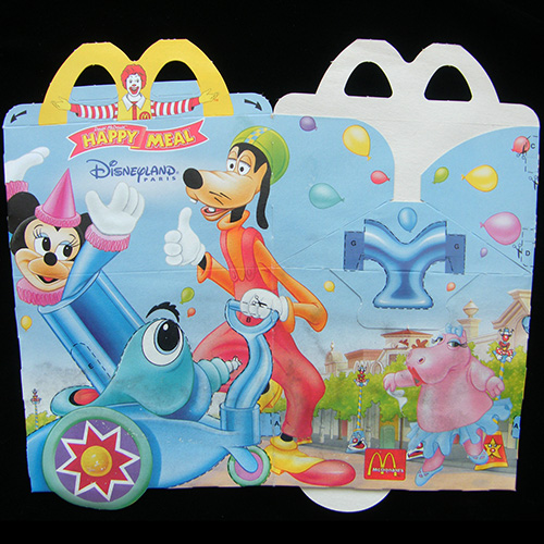 2001 Disneyland Paris Toon Circus — Reverse Image