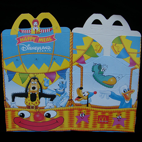 2001 Disneyland Paris Toon Circus — Reverse Image