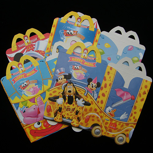 2001 Disneyland Paris Toon Circus — Set of Boxes