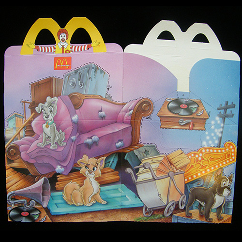 2001 Lady & the Tramp — Reverse Side