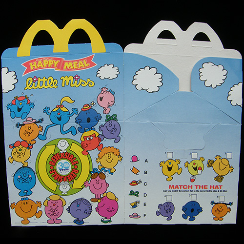 2001 Mr Men Reversible — Reverse Side