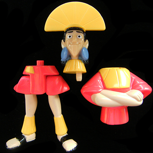 2001 The Emperors New Groove — Component parts