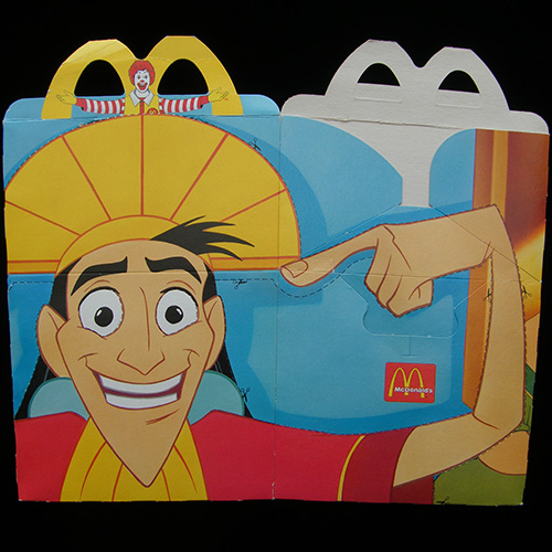 2001 The Emperors New Groove — Reverse Side