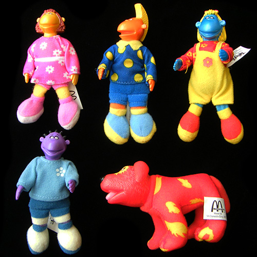 2001 Tweenies — Set of Toys