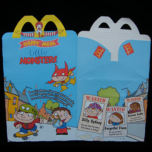 2002 Little Monsters — Reverse Side