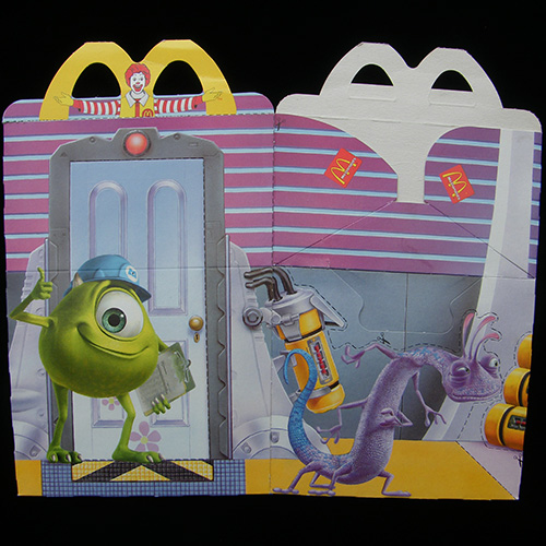2002 Monsters Inc — Reverse Side