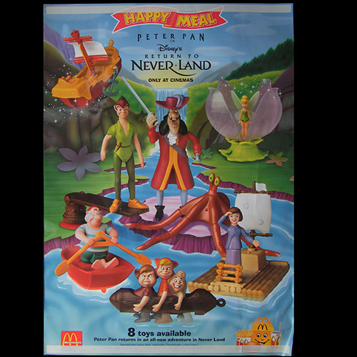 2002 Return to Never-land — Poster