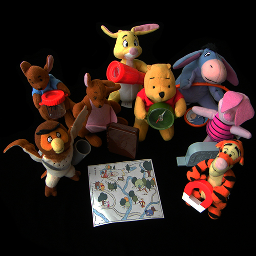 2002 Winnie the Pooh  — Set of Toys
