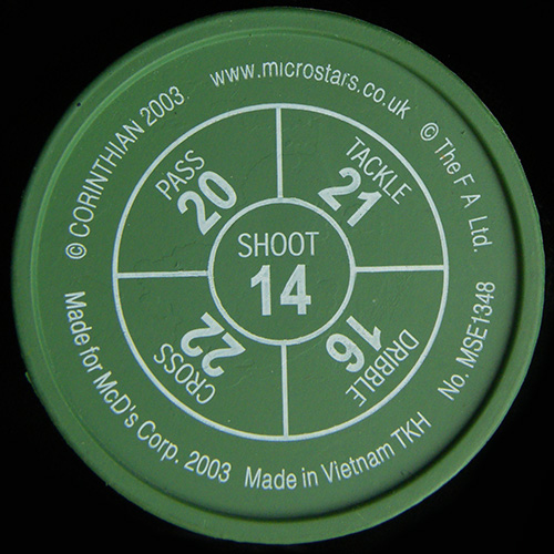 2003 Corinthian Microstars — Underneath Showing Game Play