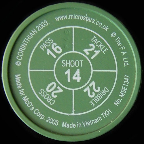 2003 Corinthian Microstars — Underneath Showing Game Play