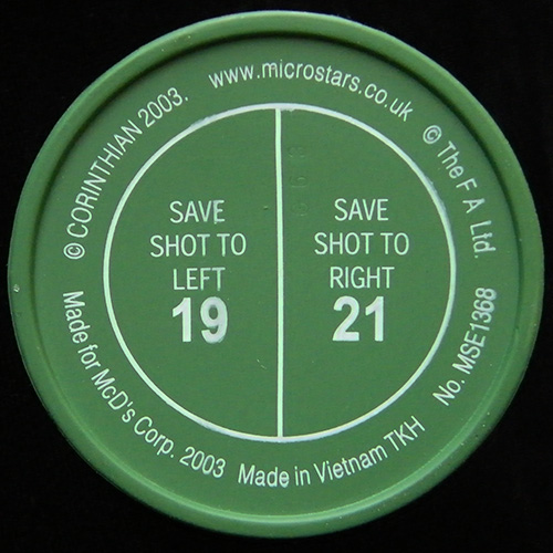 2003 Corinthian Microstars — Underneath Showing Game Play