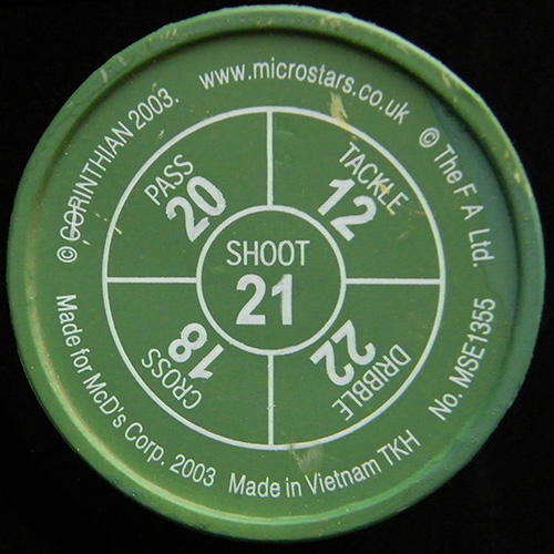 2003 Corinthian Microstars — Underneath Showing Game Play