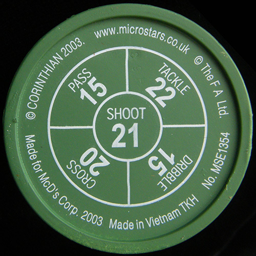 2003 Corinthian Microstars — Underneath Showing Game Play