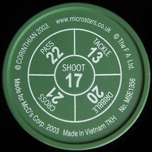 2003 Corinthian Microstars — Underneath Showing Game Play