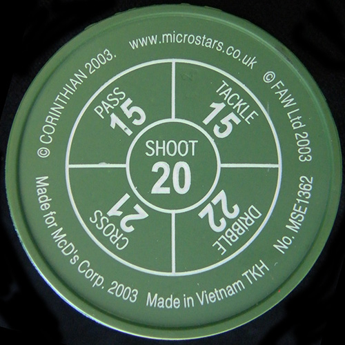 2003 Corinthian Microstars — Underneath Showing Game Play