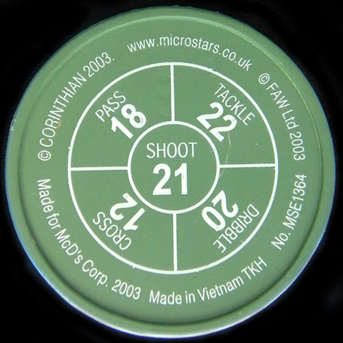 2003 Corinthian Microstars — Underneath Showing Game Play