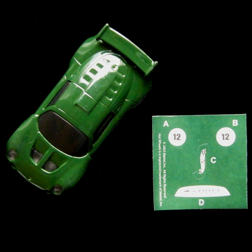 2004 Hot Wheels — Component parts