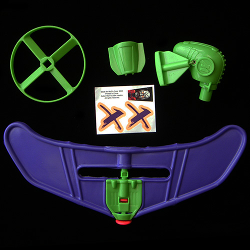 2004 Action Man — Component Parts