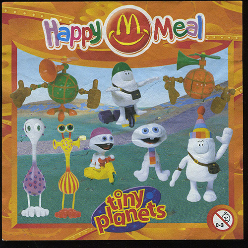 2004 Bing & Bong's Tiny Planets — Front