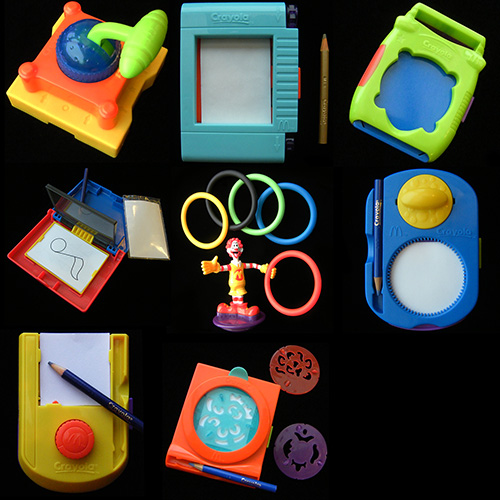 2004 Crayola — Set of Toys
