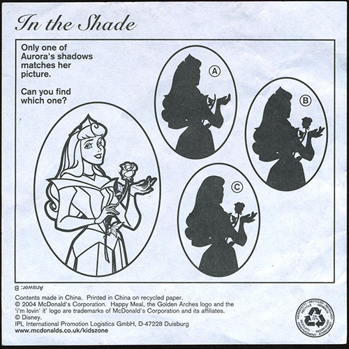 2004 Disney Princess  — Reverse
