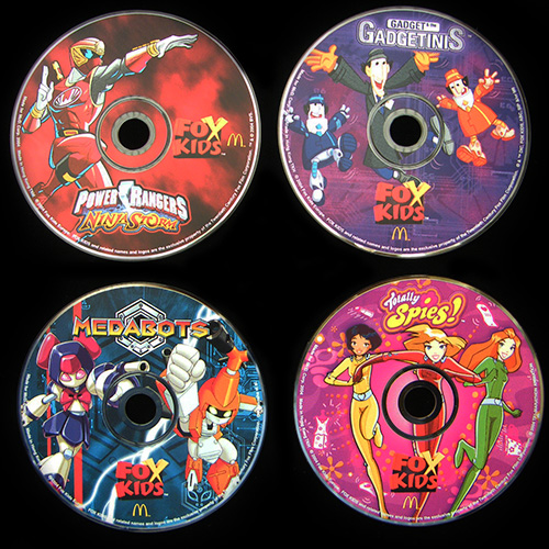 2004 Fox Kids Gadgets — Set of CD's