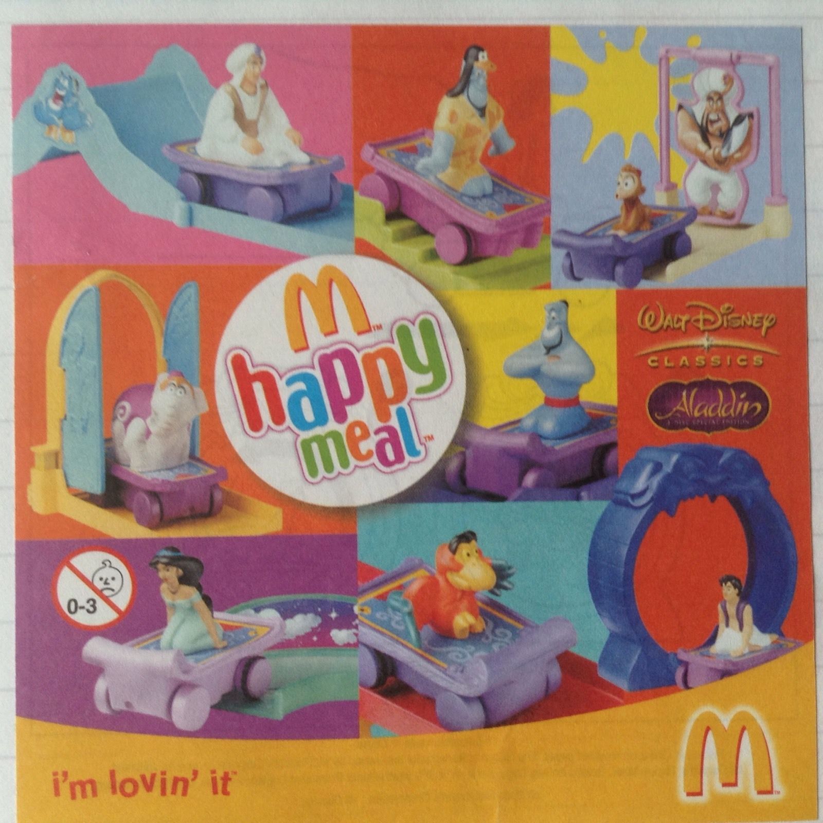 2004 Aladdin  — Insert
