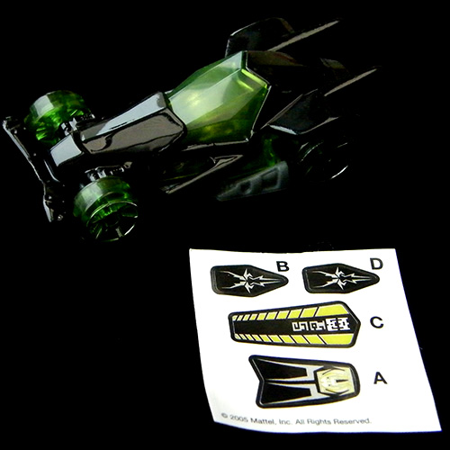 2005 Hot Wheels — Component Parts