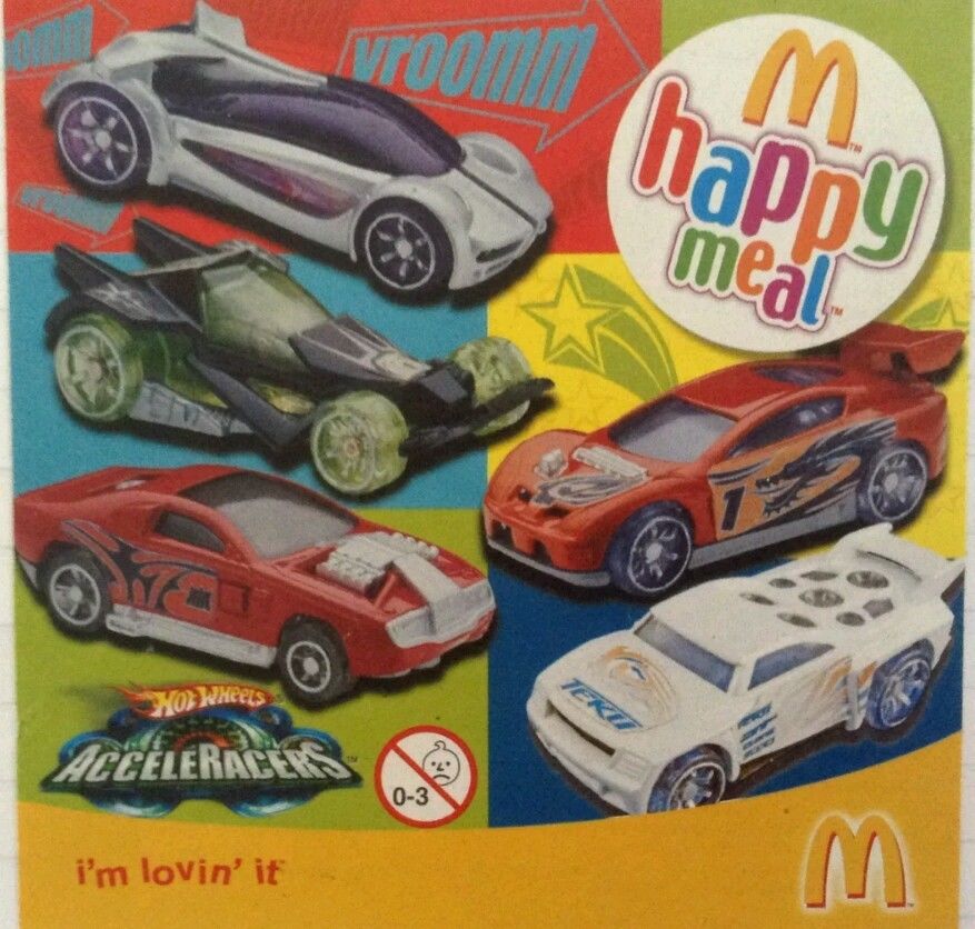 2005 Hot Wheels Accele Racers  — Front