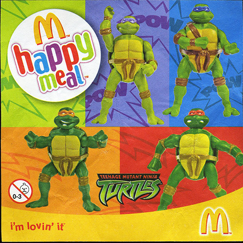 2005 Teenage Mutant Ninja Turtles — Insert