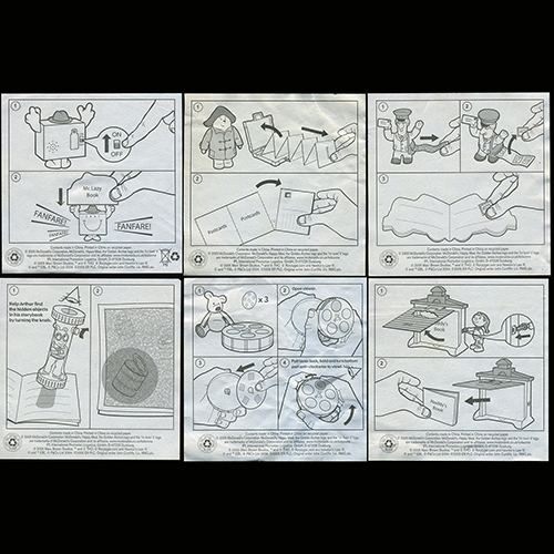 2005 Well Loved Childrens Characters — Set of inserts