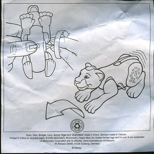 2006 The Wild — Insert