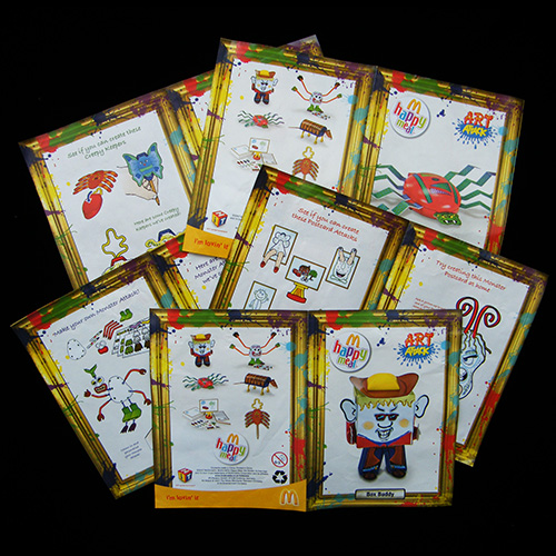 2007 Art Attack — Set of Inserts