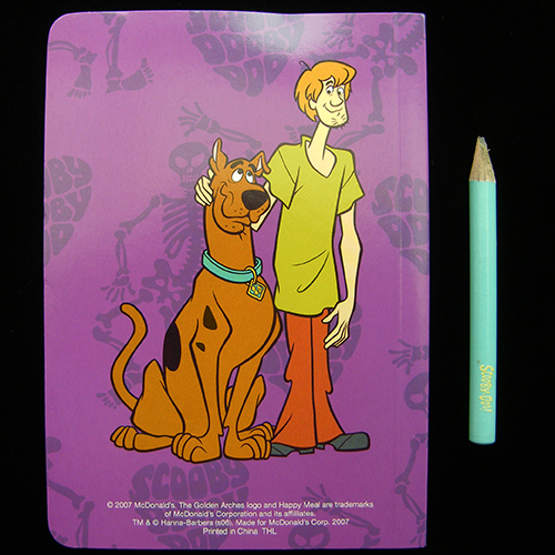 2007 Scooby Doo — BackComponent parts
