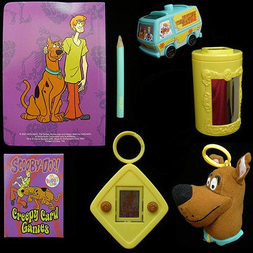 2007 Scooby Doo — Set of toys