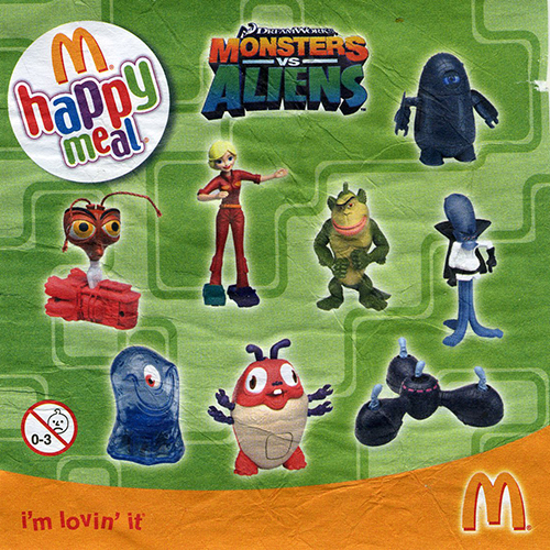 2009 Monsters VS Aliens