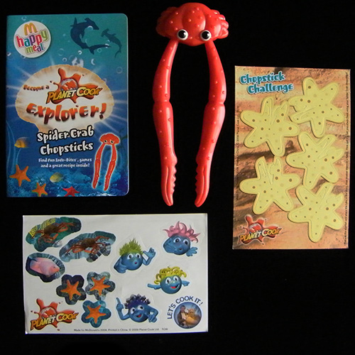 2009 Planet Cook — Component Parts