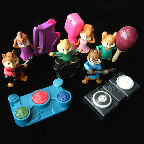 2009 Alvin and the Chipmonks  — Set of Toys