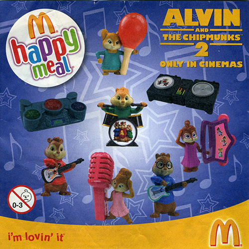 2009 Alvin and the Chipmonks  — Insert