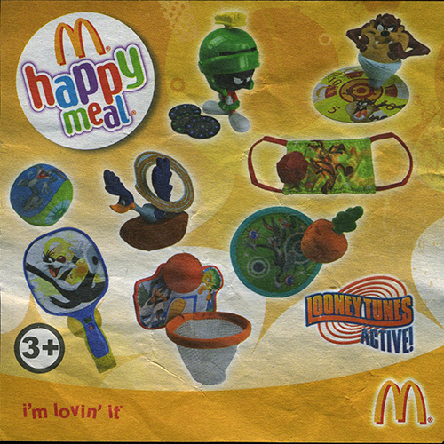 2010 Looney Tunes Active — Insert