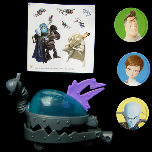 2010 Megamind — Component parts